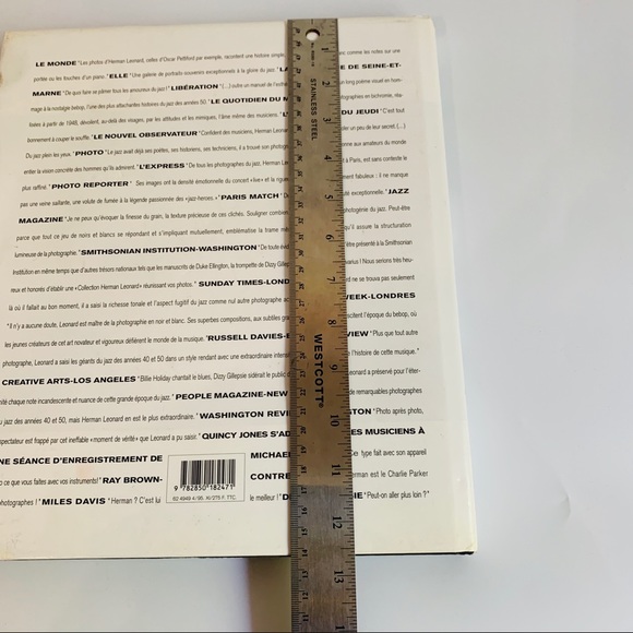 1995 Herman Leonard Jazz Memories Coffee Table Book - Picture 11 of 12